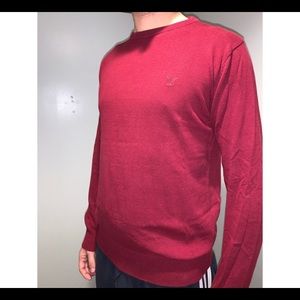 Burgundy sweatshirt